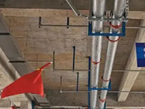 渝水管廊支架的安装方法